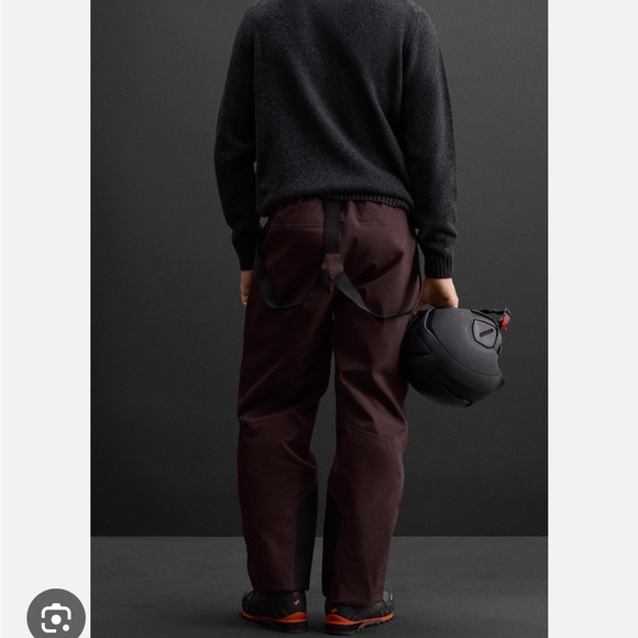 Zara Man NWT waterproof Recco ski pants 3286/401 - Picture 9 of 14